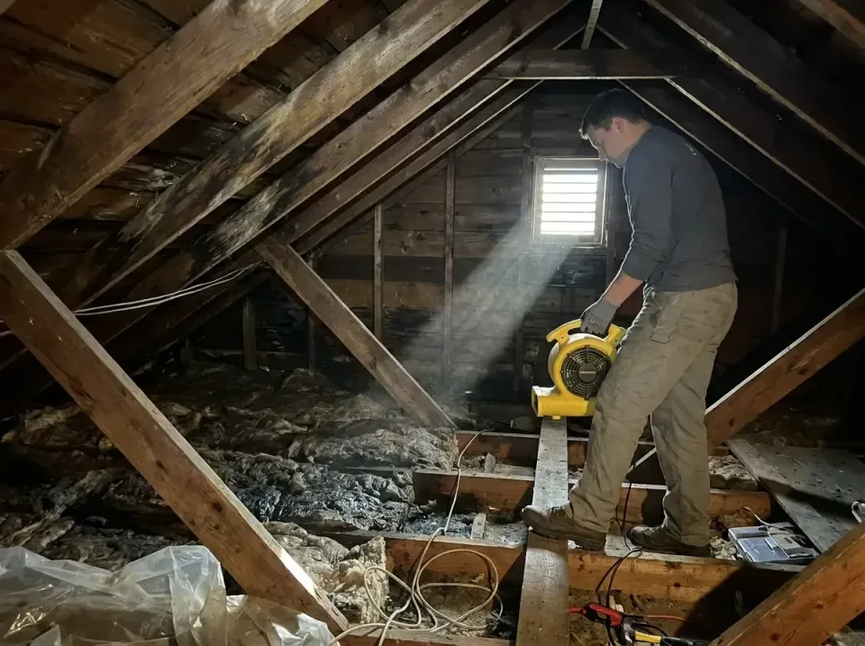 attic-water-damage-drying-proc-007 — frequently asked questions, Emergency Water Extraction & 24/7 Flood Response in Sun Lak…